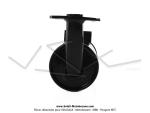 Pot d'chappement  bride et patte soude pour Peugeot 103 Vogue