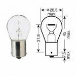 Ampoule 12v 21w (BA15S) de clignotant pour Mobylettes Motobcane / Motoconfort / MBK