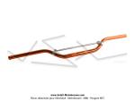 Guidon de cross aluminium anodis orange 22