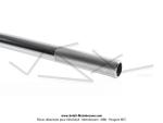 Guidon de cross aluminium anodis argent 22