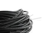 Gaine  spirale noire 5  20mm (le mtre)
