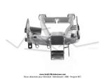 Bras oscillant long Gris - version 88'/90's - pour Peugeot 103 SP / MV / MVL (...)