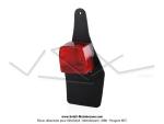 Feu rouge arrire sans catadioptre et bavette souple pour Peugeot 103 SP