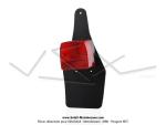 Feu rouge arrire sans catadioptre et bavette souple pour Peugeot 103 SP
