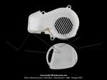 Cache allumage et prise d'air blanc FACO pour MBK BOOSTER / ROCKET / SPIRIT / NEXT / STUNT