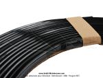 Jonc plastique noir 7x10mm de poutre centrale (Enjoliveur / Baguette) pour Peugeot 103 (le mtre)