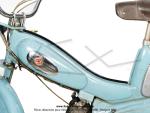 Jonc plastique noir 7x10mm de poutre centrale (Enjoliveur / Baguette) pour Peugeot 103 (le mtre)