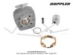 Cylindre / Piston (Kit) Doppler ER1 - 40mm - T6  boosters - pour Peugeot 103 SP / MVL / Vogue / SPX / RCX