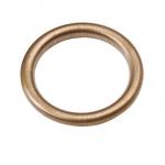 Joint de pot d'chappement cuivre 35x28x4.3 pour Mobylette Motobcane Motoconfort MBK / Peugeot