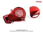 Cache allumage et prise d'air rouge brillant FACO pour MBK BOOSTER / ROCKET / SPIRIT / NEXT / STUNT