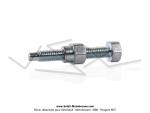 Vis tendeur de chaine / Rglage de roue - M5x0.8 - Lg.35mm pour Mobylette Motobcane / MBK (x1 pc)