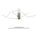 Ampoule de compteur de vitesse 6,8mm 12v 2w (BA7S)