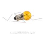 Ampoule  vis 12v 6w (E10) - Jaune - pour SoleX / Mobylette Motobcane / Motoconfort / MBK / Peugeot