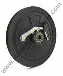 Poulie (Plateau) tle noire - Renforce - TRANSVAL -  pignon dmontable 11 dents pour Mobylette Motobcane Motoconfort MBK 40 / 50 / 51 / 85 / 88 (...)