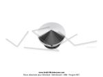 Bouchon de rservoir conique - 30mm - Acier chrom - pour Mobylette MBK 51 / Peugeot 103