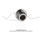 Bouchon de rservoir conique - 30mm - Acier chrom - pour Mobylette MBK 51 / Peugeot 103
