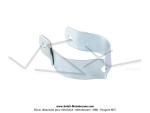 Collier de pot d'chappement pour Mobylette Motobcane Motoconfort 40 / 50 / 88 (version simple)