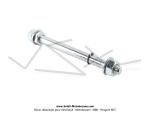 Axe de roue Avant complet 12x100x165 pour Peugeot 103 