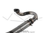 Pot d'chappement  Pompe OverB KT70 - Vernis - Silencieux gris - Complet - pour mobylette Peugeot 103 (Article non homologu - Interdit sur voie publique - Rserv  la comptition sur terrain priv
