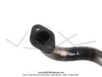 Pot d'chappement  Pompe OverB KT70 - Vernis - Silencieux gris - Complet - pour mobylette Peugeot 103 (Article non homologu - Interdit sur voie publique - Rserv  la comptition sur terrain priv