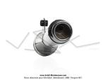 Pot d'chappement  Pompe OverB KT70 - Vernis - Silencieux Gris - Complet - pour mobylette Motobcane / MBK 51 (Article non homologu - Interdit sur voie publique - Rserv  la comptition sur terrain priv)