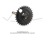 Axe de pdalier Origine Motobcane 28 dents pour Mobylette Motobcane (50EV ?)