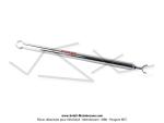 Barre de renfort droite chrome EBR (Raidisseur de cadre) pour Mobylettes MBK 51 (32mm)