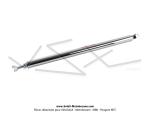 Barre de renfort droite chrome EBR (Raidisseur de cadre) pour Mobylettes MBK 51 (32mm)