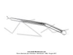 Barre de renfort coude chrome EBR (Raidisseur de cadre) pour MBK 51 Racing (32mm)