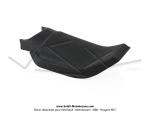 Bavette avant noire pour garde-boue de Mobylette MBK Dakota / Kansas / Phnix