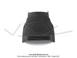 Bavette avant noire pour garde-boue de Mobylette MBK Dakota / Kansas / Phnix