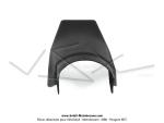 Bavette avant noire pour garde-boue de Mobylette MBK Dakota / Kansas / Phnix