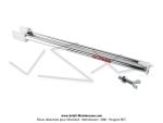 Barre de renfort double chrome EBR pour Peugeot 103 SP / MVL / Vogue