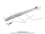 Barre de renfort double chrome EBR pour Peugeot 103 SP / MVL / Vogue