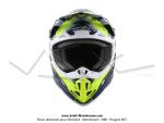 Casque Cross Trendy 20 T-902 MACH1 - Bleu / Jaune - Taille M (57/58)