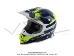 Casque Cross Trendy 20 T-902 MACH1 - Bleu / Jaune - Taille M (57/58)