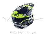 Casque Cross Trendy 20 T-902 MACH1 - Bleu / Jaune - Taille M (57/58)