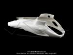Carnages (Capotages - Caches) latraux Blancs pour Peugeot 103 SPX / RCX Phase 2 (la paire)