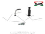 Coude / tube passe-cble - coud  90 - pour carburateurs Dell'Orto SHA / PHBG (...)