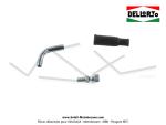 Coude / tube passe-cble - coud  70 - pour carburateurs Dell'Orto SHA