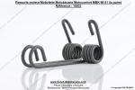 Ressorts moteur - brunis - pour Mobylette Motobcane Motoconfort MBK (AV7 / AV10) (la paire)