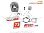 Cylindre / Piston GR1 Replica Malossi 40 pour Peugeot 103 SP / MVL / VOGUE / SPX / RCX (Air)