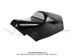 Selle polyester NUE type Magnum Racing phase 1 (Coque) - Noire - pour Mobylette Motobcane MBK 51 / Peugeot 103