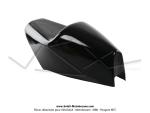 Selle polyester NUE type Magnum Racing phase 1 (Coque) - Noire - pour Mobylette Motobcane MBK 51 / Peugeot 103
