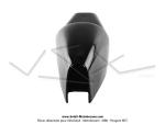 Selle polyester NUE type Magnum Racing phase 1 (Coque) - Noire - pour Mobylette Motobcane MBK 51 / Peugeot 103