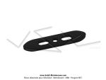 Attache / Bride de carters plastiques de boite  outils pour Peugeot GL10 / RALLYE (x1pc)
