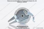 Moyeu de roue arrire 80mm  28 trous Leleu Peugeot 103 / 104