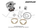 Cylindre / Piston (Kit) + joints - Doppler - 39 - 50cc - pour Mobylette MBK 51 (AV10) Liquide H2O Lc