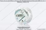 Moyeu de roue avant 80mm  36 trous Leleu pour Mobylette Motobcane Motoconfort MBK 88 / 85 / 51