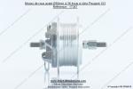 Moyeu de roue avant 80mm  36 trous  cne Peugeot 103